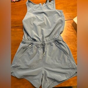 Athleta Girl Romper Shorts Blue Size 14 XL